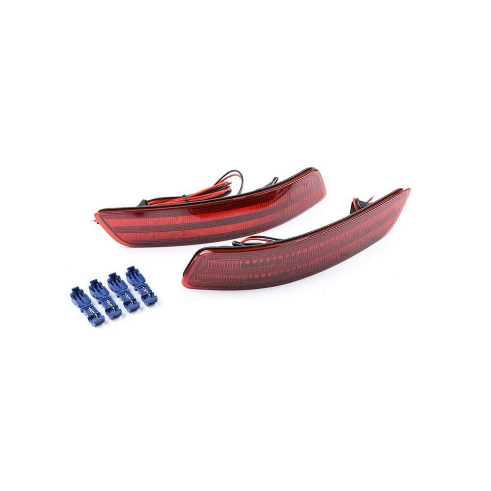 

Для Lexus ES300h ES350 GS200t GS300 GS350 GS400h Base F Sport для Toyota Corolla E180 светодиодный отражатель заднего бампера стоп-сигнал красный