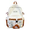 High-appearation-level Casual Korean-style Bear Backpack for Men and Women, Large-capacity Schoolbag