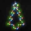 Christmas LED String Lights 8 Colors Adjustable, Battery Powered Xmas Tree Lights, Festive Home Party Decoration