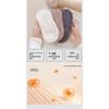 5-1 Pairs Winter Thick Coral Fleece Floor Socks, Men's and Women's Home Anti Slip Socks, Solid Color Boat Socks, Autumn and Winter Sleep Socks