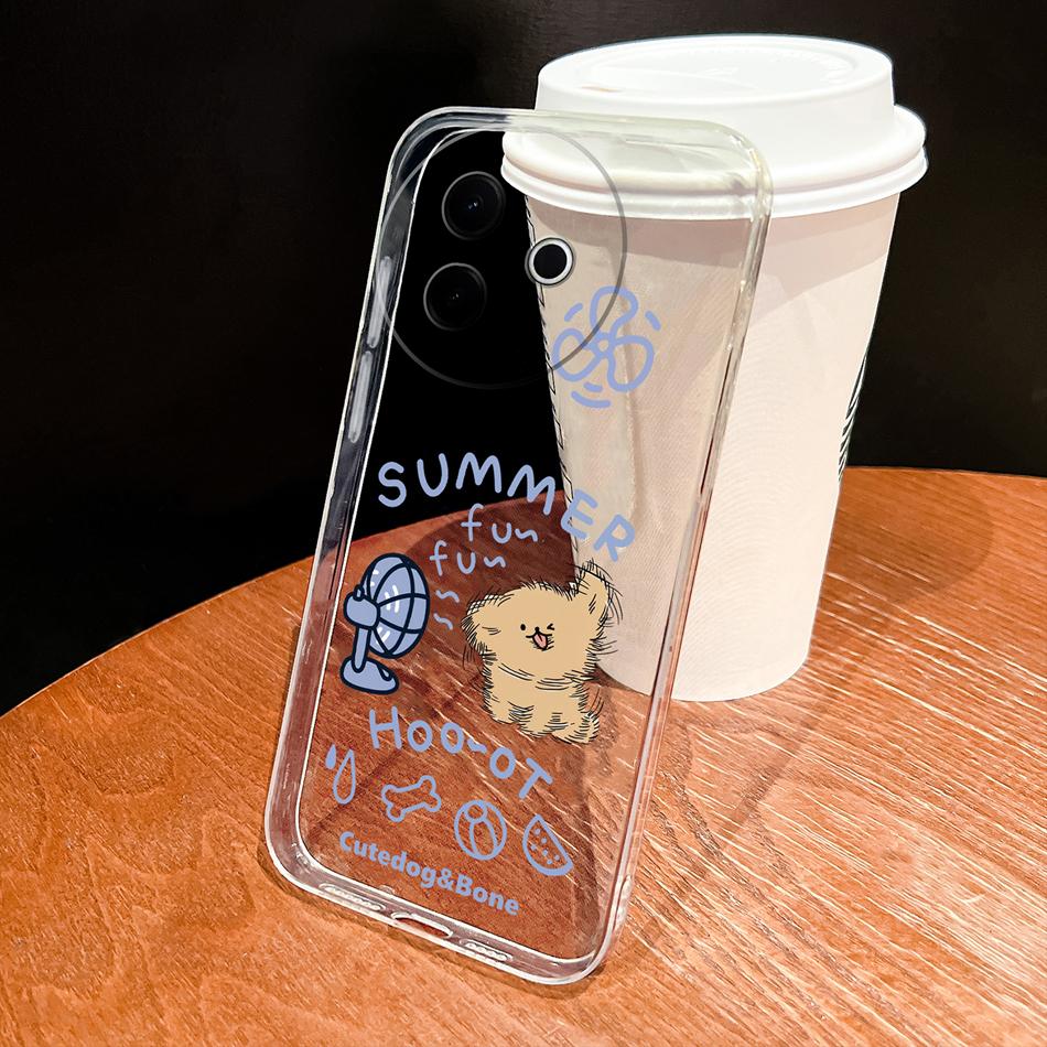 Case For Vivo Y39 Y38 5G Ocean Fish Transparent Phone Back Cover For VivoY 39 Y 38 Soft Slim TPU Silicone Lightweight Protectors