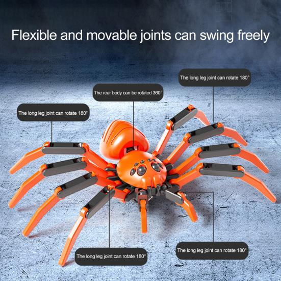 3D Barevná Obří Pavoučí Dekorace Pohyblivé Klouby Model Pavouka Realistická Zvířecí Dekorace