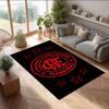 Flamengo - Printed Flannel Area Rug Non Slip Soft Polyester Floor Carpet Indoor Decor Mat for Bedroom Living Room Sofa