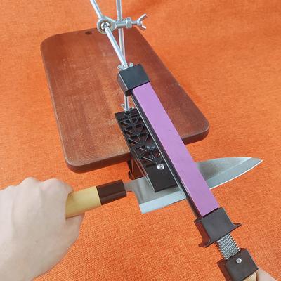 Profesionální ostřič nožů Slitina hliníku Ostřič s pevným úhlem Diamantový kámen Brusný kámen Kuchyňské nářadí Ostřící stroj Nože