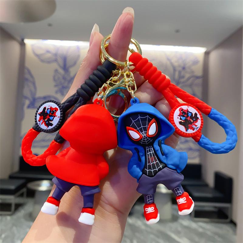 Creative Cool Sweater Keychain Bag Pendant Children's Toy Doll Machine Car Key Chain Gift