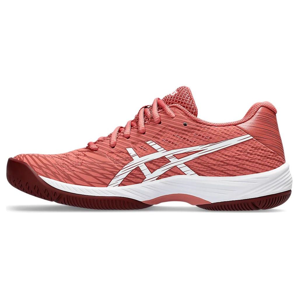 Asics Gel-Game 9 Women Low Top Tennis Shoes Light Garnet White 1042A211-600 37.5