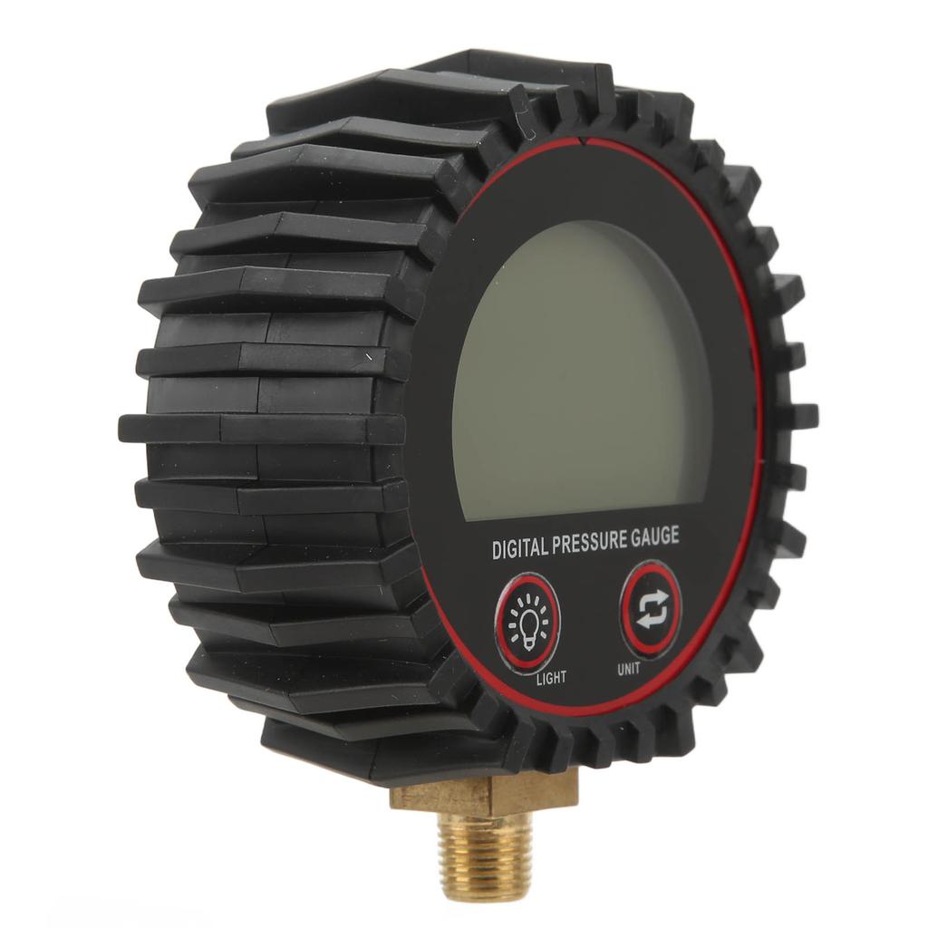 Tires Inflator Digital Pressure Gauge 3‑255PSI with LCD Display DC3.1V 10mm Thread Vehicle Accessories