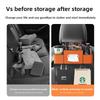 Car Seat Back Seat Leather Multifunctional Storage Box Car Tissue Box Storage Bag Water Cup Holder Hook Storage Box