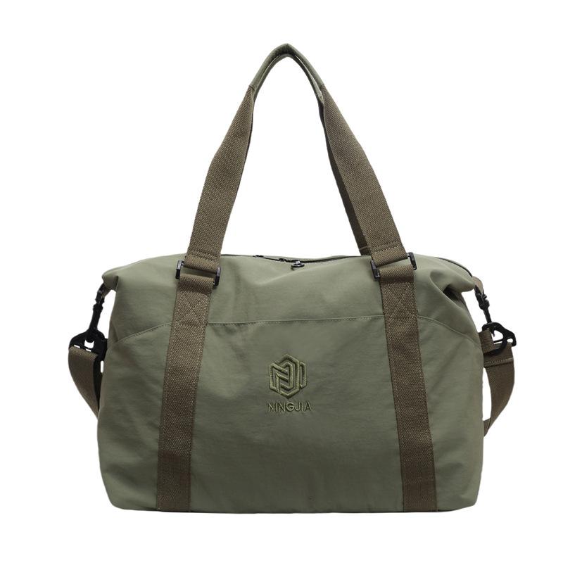 

Women s Large Capacity Waterproof Crossbody Fitness and Travel Bag зелений