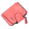 Baellerry Women's Wallet Korean Style Short Purse Multi-card Slot Snap Button Card Holder Pu Leather Coin Purse Cute Student Wallet