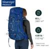 Рюкзак Osprey Ariel 65 WXS/S ceramic blue (Damen) (10002956)