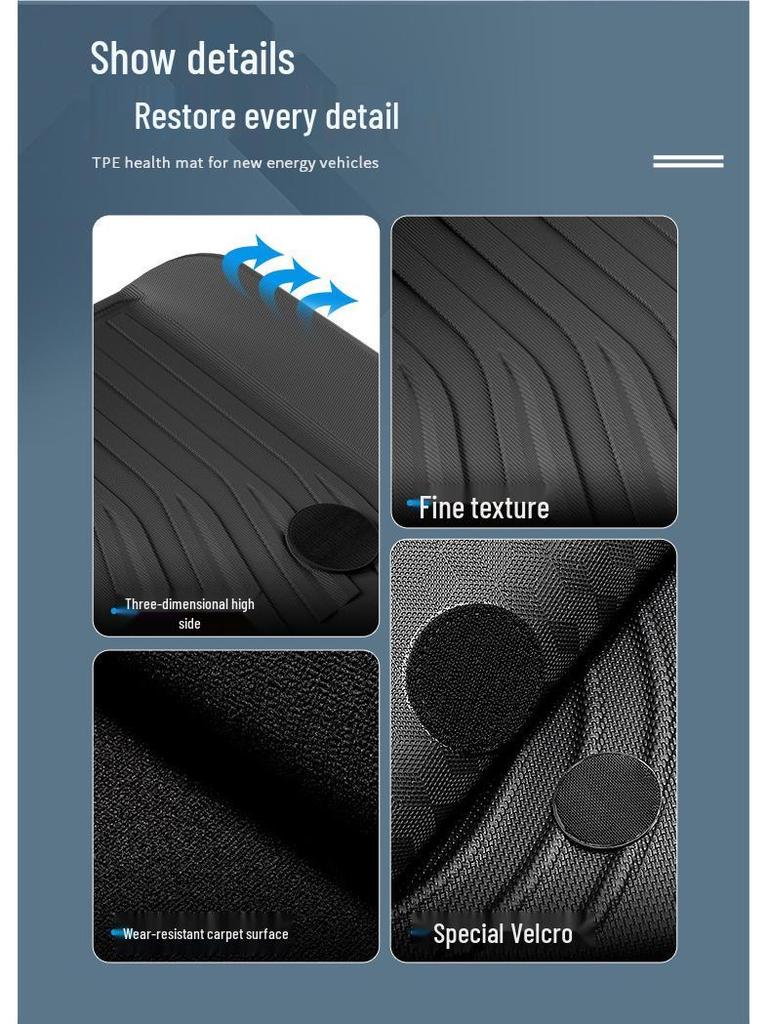 Changan Deepal S07 Eco-Friendly TPE Floor & Trunk Mats (Fits 23-26 Models)