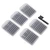40 Pcs Sound Aid Wachs Wache Filter ABS Kunststoff Ohrenschmalz Wachen Filter Kopfhörer Reinigung Kit