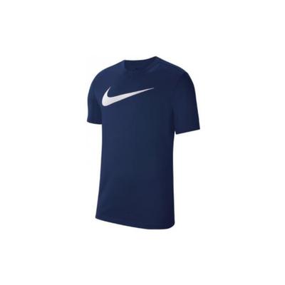 Logo-Print Kurzarm Rundhals T-Shirt Herren Tops Blau CW6936-451