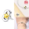 White Twelve Zodiac Beads Copper Colors For Charms Copper Colors Original Bracelet For Jewelry Making