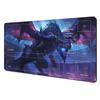 Fantasy Green Forest Playmat Nature Scenery Large Tcg Card Game Mat NonSlip Rubber Desk Pad For Gaming