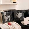 1pc D-eimos M-adness C-ombat Pillow Case Fashion Square Pillowcase Bedroom Sofa Room Ins Decoration Leisure