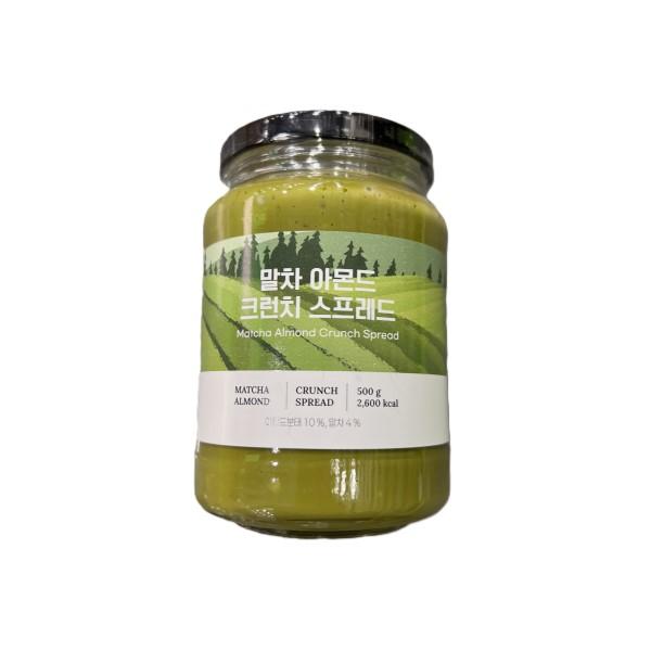 Matcha Almond Crunch Premium Sweet Spread 500g Korea costco