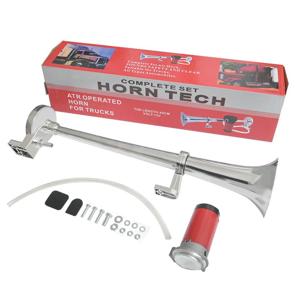 Horn 12V/24VSuper Loud Car Electric Horn Trumpets Horn Speaker For Car SUV Vehicle Train Motorcycle RV Truck