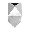 Tabletop Decorative Vase 304 Stainless Steel Exquisite Rhombus Design Modern Flower Vase for Home Livingroom Dinning Room Studio