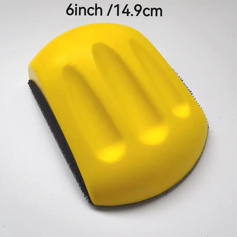 1Pc 5/6 Mouse Sandpaper Woodworking Hand Tools - Hook & Loop Hand Sanding Pad Furniture Hand Tools