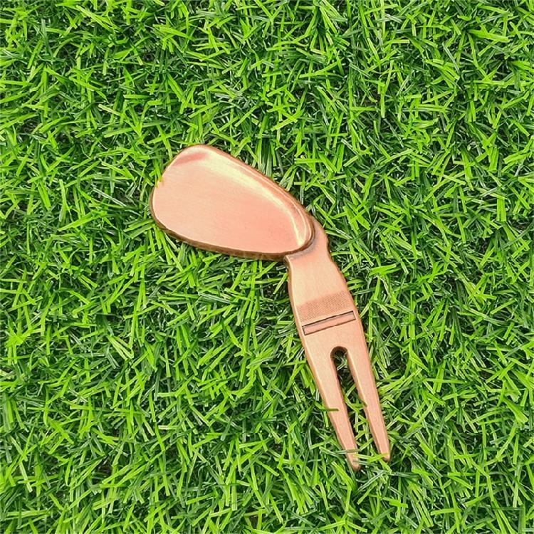 Golfs Balls Pickers Bending Golfs Green Divot Fork Curved Spit Golfs Balls Pickers Green Pitch Mark Repair Tool Golfer