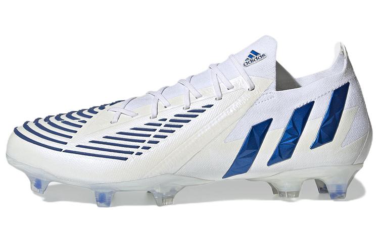Adidas Predator Edge.1 Low Fg  White Hi-Res Blue  GV7388 40