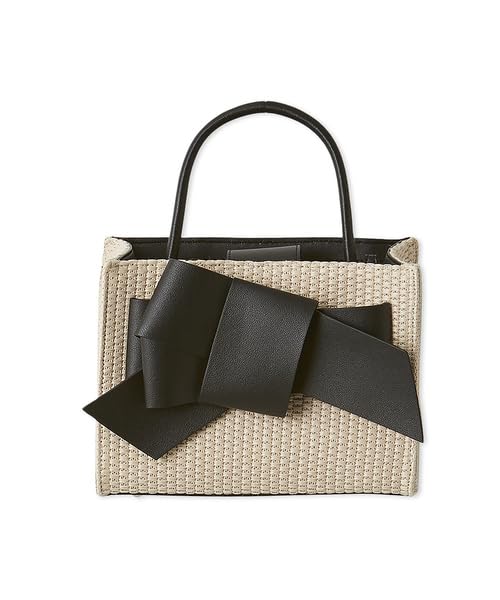 FRAY Ruel Mixed Ribbon Middle Bag FWGB252340 BLK I.D. Women's