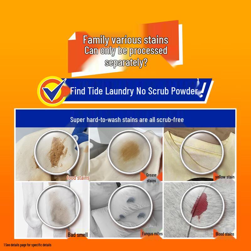 Tide No-Rub Laundry Powder