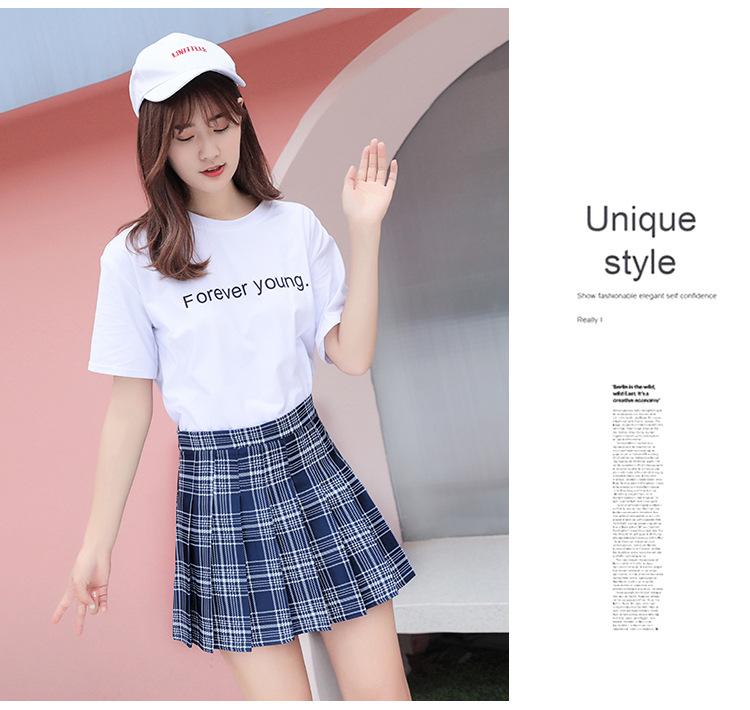 Buy Pleated Skirt Short Skirt Female 