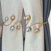 1pcs Vintage Curtain Tiebacks, Metal Holdbacks for Bedroom & Living Room Decor