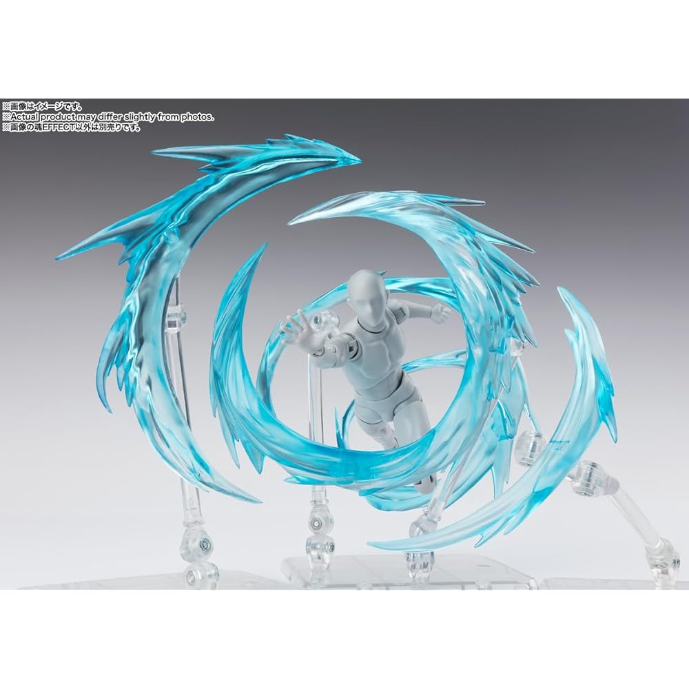 TAMASHII NATIONS Soul Effect Wind Blue Version 150mm PVC ABS Painted Action Figure