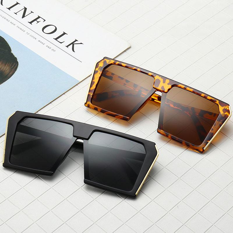 flat glass sunglasses