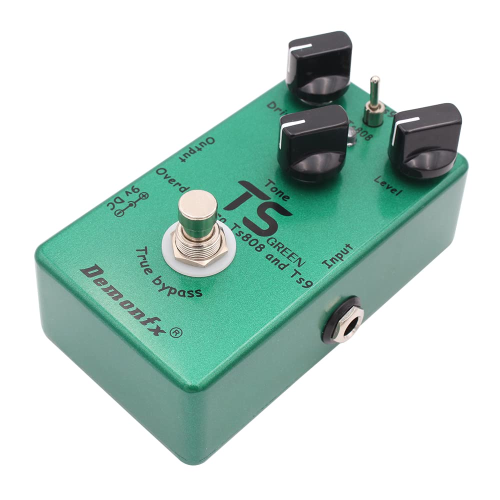 Demonfx TS GREEN/OverDrive TS-style overdrive guitar effect