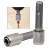1/10pcs Round Shank To Hex Shank Adapter Electric Hammer Adapter Conversion Connecting Rod Sleeve Shank Power Screwdriver Bit