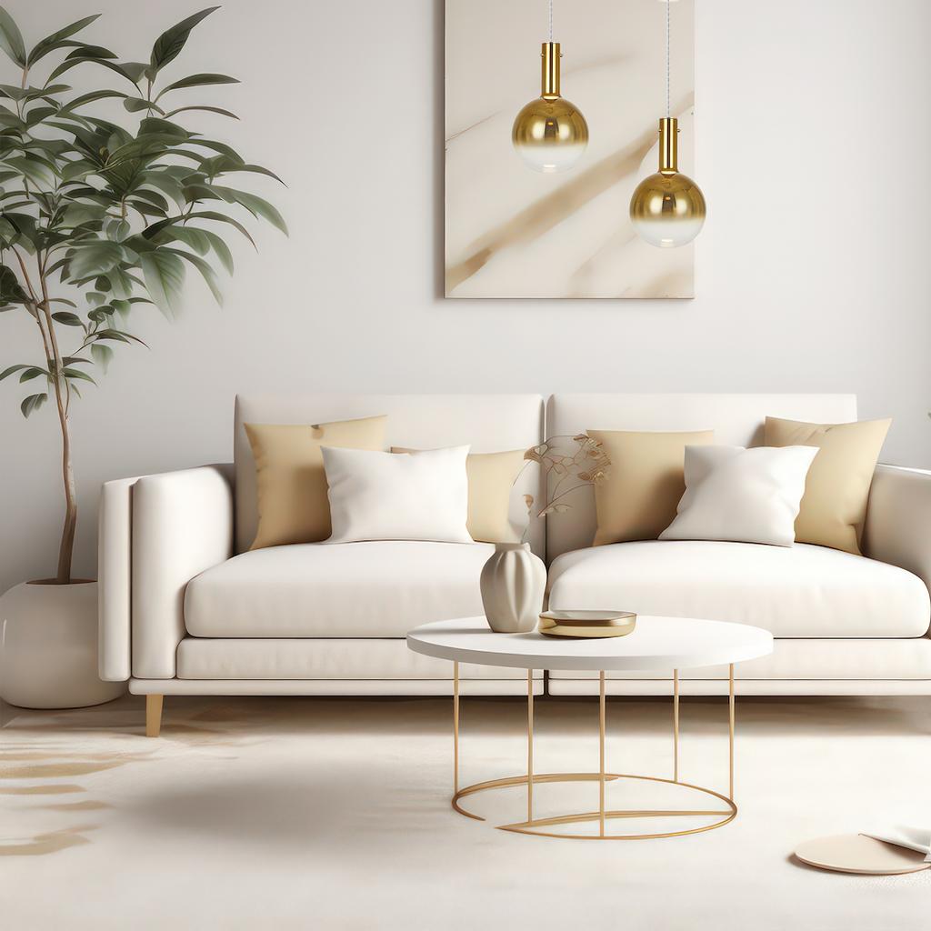Lampa Wisząca Toronto 1 Gu10 Złoty Milagro Ml0326