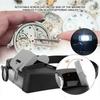 Auto Retractable Head  LED Headband Magnifier Illuminated Visor Glasses Loupe Illuminated Visor Glasses Loupe LED