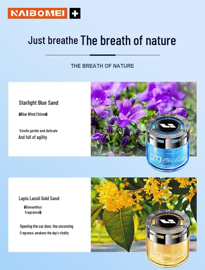 Ideal ONE/L9 Car Perfume: Aromatherapy Ornament & Odor Eliminator for Interior Decoration