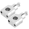 2.5cm 1in Handlebar Risers Clamp with Bolt Universal Motorbike Parts Fit for Yamaha V‑Star