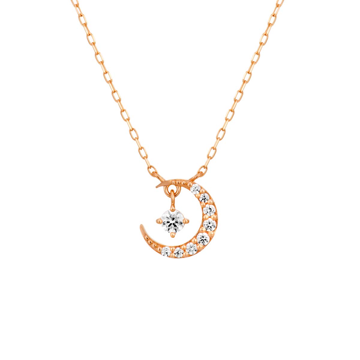 

Yondo K10 pink gold necklace 151736123120 canal4℃ (Canal Sea) (PG)