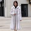 Cold-proof Fur Coat Thickened Mink Coat Goddess Temperament Fur One-piece Hooded Cotton Coat Fur Coat
