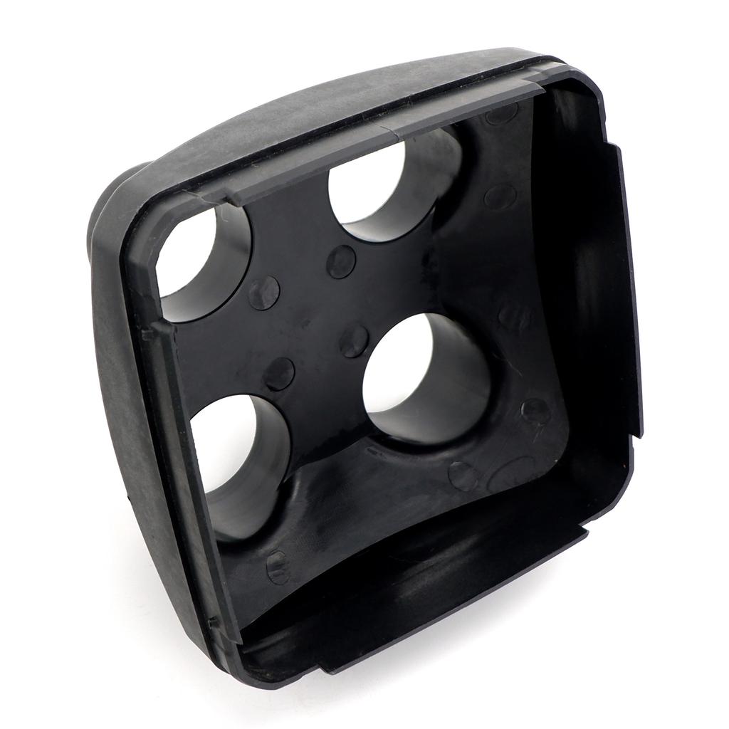 42mm Air Outlet Vent Cover 4x Heater Duct Ducting Pipe Black 8 Clamps Clips For Air Diesel Parking Heater For Car Truck Caravan