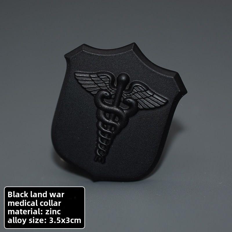 

Медицинский воротник Корпуса морской пехоты США, квалификационный значок, значок навыка, металлический значок, аксессуары для военных фанатов