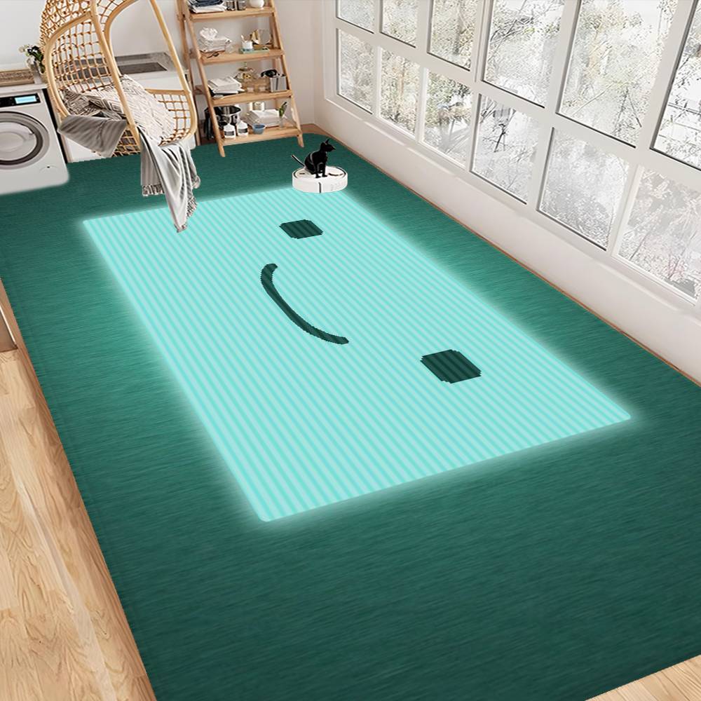 Tappetino per porta anime B-BMO cartone animato Lavabile Antiscivolo Tappeto per area soggiorno sedie divano Tappetino per porta cucina Tappeto