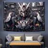Mobile Suit Gundam Anime Tapestry Dorm Background Fabric Rental Room Decor Wall Hanging Art For Bedroom Living Space Tapestry