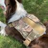 Adjustable Large Dog Harness Leash Set Tightness Strong Reflective Dog Tactical Vest Double Use Leash Medium Dog Accessories