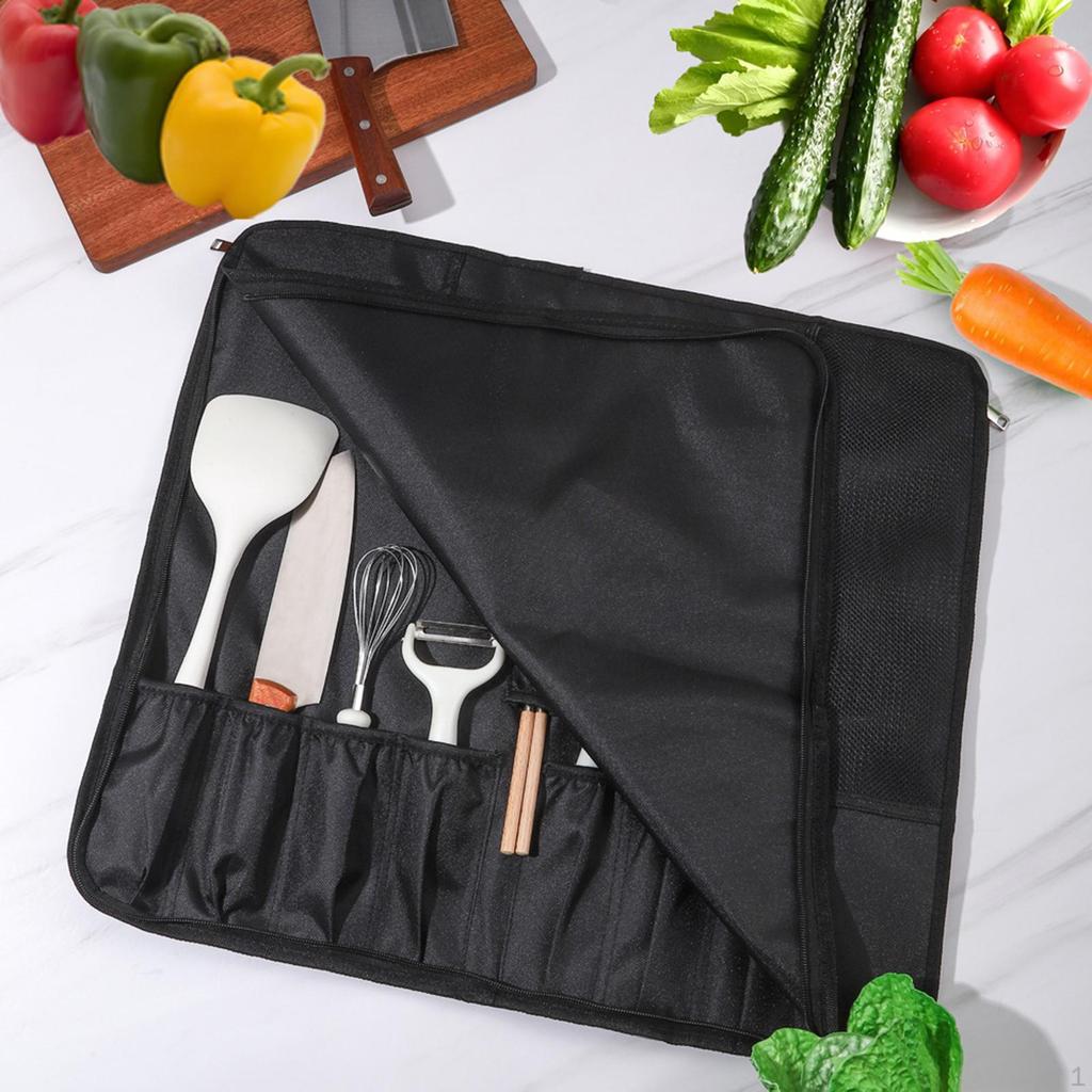Chef Knives Bag Case Multifunctional Knive Holder Protector Cooking Tools Carrying for Camping