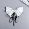 Sweet Detachable Fake Collar Scarf Round Doll Neck Wrap Decoration Shawl Cosplay Dress Neck Shoulder Cover