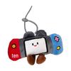Creative Plush Game Console Keychain: Cute Children's Doll Bag Pendant and Small Gift