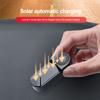 Car Fake Security Light with Aromatherapy Solar Powered Simulated Dummy Alarm Wireless Warning Anti-Theft Caution Lamp